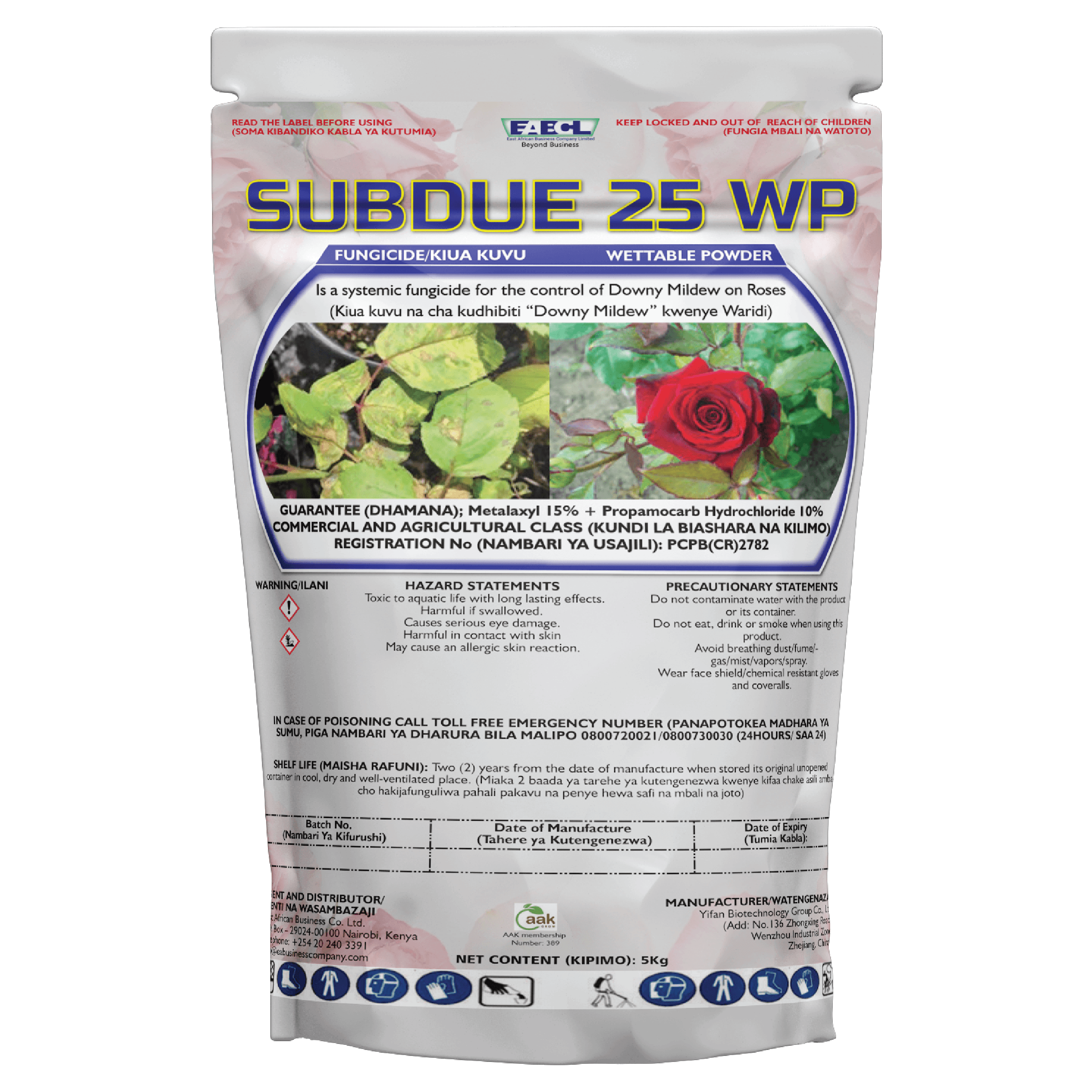 SUBDUE 25 WP